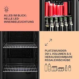 Холодильник для напоїв Klarstein Beersafe 6XL (10031930) - мініатюра 4