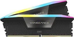 Модуль пам'яті Corsair DDR5 32GB (2x16) Vengeance 6400Mhz RGB XMP/EXPO Grey (CMH32GX5M2B6400Z32)