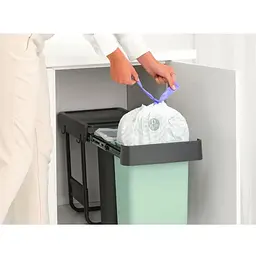 Бак для сміття Brabantia Brabantia Sort&Go 30 л темно-сірий+зеленый 2шт (232527) - мініатюра 4