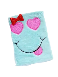 Блокнот пухнастий Love Smile, А5, 80 аркушів, клітинка, 80 г/м² (В асортименті)