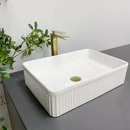 Умивальник VBI Brescia white накладний VBI-013900, Білий