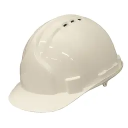 Каска захисна ABS біла Werk 24112
