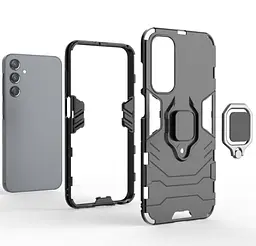 Чохол бампер Primolux Ring Armor для телефона Samsung Galaxy A25 5G (SMA256) Black - мініатюра 4