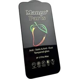 Захисне скло Mango 9D Full Cover Tempered Glass для Apple iPhone 17 Pro Max Black [145522] - мініатюра 3