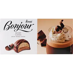 Набір: Вино ігристе Comte de Chamberi Rose рожеве сухе 10.5% 0.75 л + Десерт Bonjour classic 232 г - мініатюра 4
