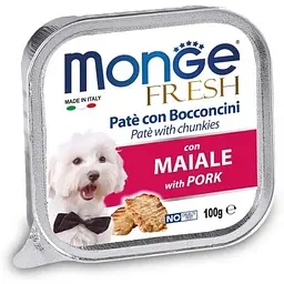 Консерви для собак Monge DOG FRESH свинина 100 г (8009470013093)