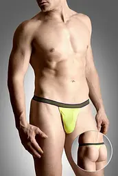 Труси-стрінги чоловічі Softline Thongs 4496 M/L жовтий - мініатюра 2