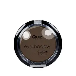 Одинарні тіні для повік Quiz Color Focus матові та перламутрові, 170 matte шоколад
