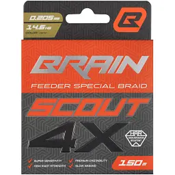 Шнур Brain Scout 4X 150m (camo) 0.205mm 14.6kg - мініатюра 2