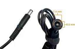 Блок живлення Dell 19.5V 9.23A 180W 7.4x5.0 pin Slim PRC (DW5G3) - мініатюра 3
