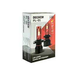 Світлодіодна лампа Decker PL-01 H13 H/L 5000K Decker (НФ-00001337) - мініатюра 4