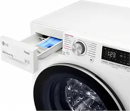 Пральна машина LG з фронтальним завантаженням F2V5HS1W, 7кг, 1200, A+++-20%, Пар, глибина 45см, Дисплей, Інвертор, Білий (F2V5HS1W) - мініатюра 13