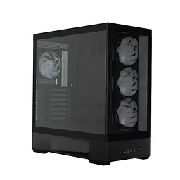 Zalman Корпус P40 DS без БЖ, 2xUSB3.0, 1x Type C, 3x120мм ARGB Reverse, 1x120мм ARGB, VGA 420мм, LCS ready, TG Side/Front Panel, Display, ATX, чорний - мініатюра 4