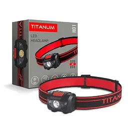 Налобний світлодіодний ліхтарик Titanum TLF-H01 100 Lm 6500 K (TLF-H01) - мініатюра 2