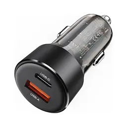 Зарядний пристрій Acefast 2xUSB 60W (USB-C + USB-A) B12 (6974316282914)