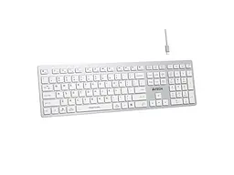 Клавіатура A4Tech Fstyler FBX50C White - мініатюра 3