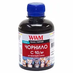 Чорнило WWM для Canon PG-510Bk/PG-512Bk/PGI-520Bk 200г Black пігментне (C10/BP) - мініатюра 2