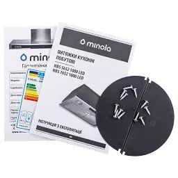 Витяжка повновбудована Minola HBS 7652 I 1000 LED - мініатюра 10