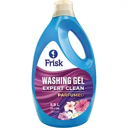 Гель для прання універсальний Frisk Expert Clean парфумований 5.8 л