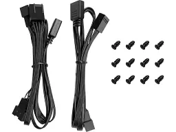 Набір вентиляторів Deepcool FL12 SE 3 in 1 Black (R-FL12SE-BKAPN3-G) - мініатюра 4