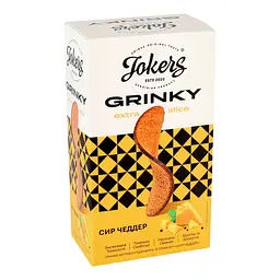 Грінки Jokers Extra Slice житньо-пшеничні зі смаком сиру чедер 90 г (968978) - мініатюра 2