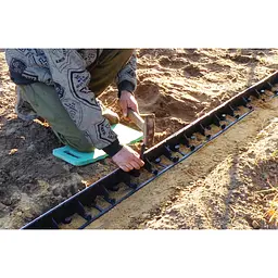 Бордюр садовий Bradas RIM-BORD 58х1000 мм, чорний (OBRB58) - мініатюра 2
