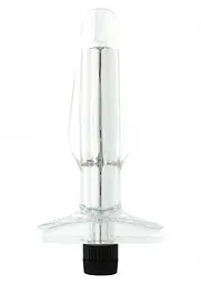 Анальна пробка з віброкулею Seven Creations Aqua Vee Butt Plug, 13,5х4 см