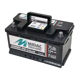 Акумулятор 6СТ-75A MIDAC ITINERIS EFB START STOP низький, 12V, 75Ah, R EN730А - мініатюра 3