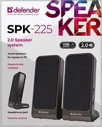 Акустична система DEFENDER SPK-225 black/silver - мініатюра 5