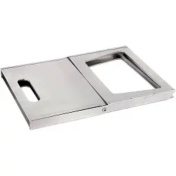 Гриль вугільний Bo-Camp Notebook/Fire Basket Compact Silver (8108347) - мініатюра 2