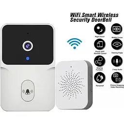 Розумний відео-дзвінок Xingmos WIFI Doorbell X10PRO Білий - мініатюра 4