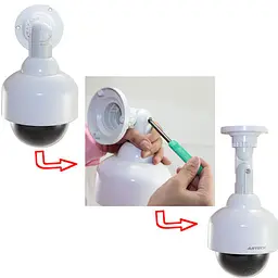 Муляж камери відеоспостереження Abtech Dummy 2000 White (np2_6540) - мініатюра 6
