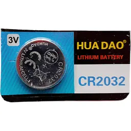 Батарейка дискова Hua Dao CR2032, 3V (18600)