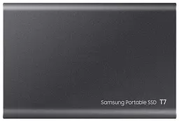 Накопичувач зовнішній SSD 4TB Samsung T7 Titan Gray (MU-PC4T0T/WW) - мініатюра 3