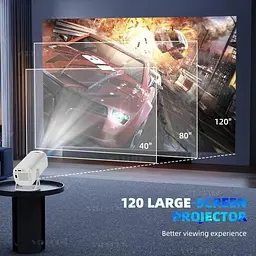 Ігровий проектор Smart TV 3D Game для кіно та ігор смарт домашній кінотеатр з джойстиками 4K Android 11 1080P 1280*720P HD Dual Wi-Fi 6 Bluetooth 5.0 з пультом ДУ 30000 ігор UKC S40 Max - мініатюра 8
