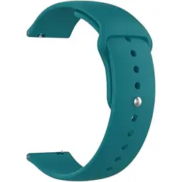 Ремінець DK CDK для Garmin Vivoactive 4 22mm Silicone Sport Band (011909) (ocean blue)