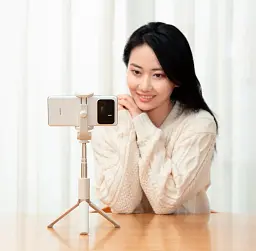 Селфі-монопод Xiaomi Mi Bluetooth Zoom Selfie Stick Tripod Gold (BHR7203CN) [85705] - мініатюра 3