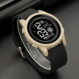 Годинник наручний чоловічий 2082KHBK Khaki-Black Skmei acs0030315 - мініатюра 4