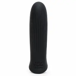 Вібратор Fifty Shades of Grey Sensation Bulle 8.6 см чорний - мініатюра 2