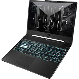 Ноутбук Ігровий ASUS TUF A15 FA506NFR з процесором AMD Ryzen™ 7 7435HS pana la 4.5GHz, 15.6”, Full HD, IPS, 144Hz, 16GB DDR5 RAM, 512GB SSD, NVIDIA® GeForce чорний - мініатюра 8