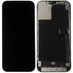 Дисплей iPhone 12 Pro Max чорний, OLED, OEM Hard, DD