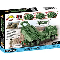 Конструктор Cobi РСЗВ Himars M142 UA/PL/US 604 деталі (COBI-2626) - мініатюра 2