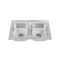 Кухонна мийка Kroner KRP Satin - 5080Z (0,8 мм) (CV022822) - мініатюра 3