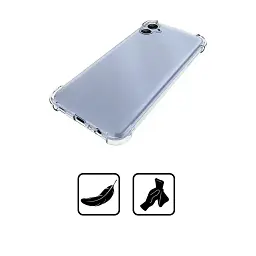 Панель BeCover Anti-Shock для Samsung Galaxy A04e SM-A042 Clear (708809) - мініатюра 2