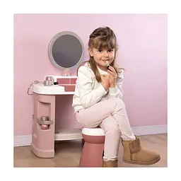 Игровой набор Smoby Бьюти столик. Стилист с набором косметики, 15 аксессуаров (7600320257) - миниатюра 2