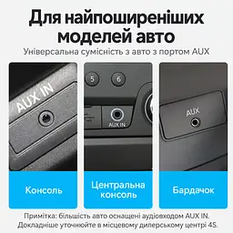 Аудіокабель AUX Vention 2 м mini-jack мініджек штекери 3,5 мм TRS з обох боків TPE-оболонка з бавовняним обплетенням чорний кабель із чорними корпусами штекерів і золотистими наконечниками (BAWBH) - мініатюра 9