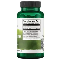 Берберин Swanson Berberine 400 mg, 60 капсул - мініатюра 2