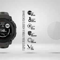 Плівка захисна Armorstandart Matte hydrogel Garmin Instinct E 40mm 6 pcs (ARM92024) - миниатюра 2