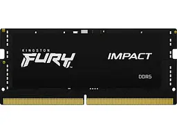 Модуль пам'яті Kingston FURY 32 GB (2x16GB) DDR5 6400 MHz Impact Black (KF564S38IBK2-32) - мініатюра 3