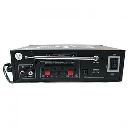 Підсилювач звуку з караоке та Bluetooth UKC 802 BT (4515_680) - мініатюра 4